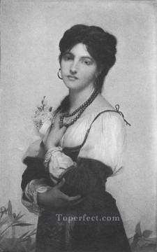 Una novia de Sorrento Jules Joseph Lefebvre Pinturas al óleo